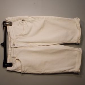 LIMITEDTOO SHORTS 14REG 5 pocket Denim Cuffed leg Sequin rear pockets of…